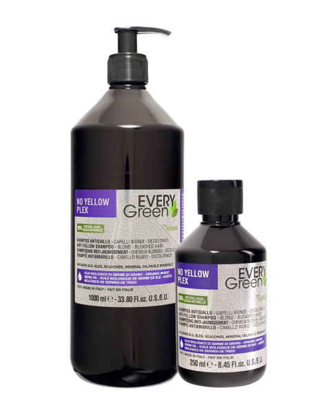 Шампунь против желтизны Dikson EVERY GREEN VEGAN ANTI-YELLOW SHAMPOO